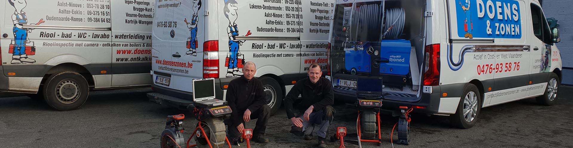 Doens en Zonen - Ontstoppingsdienst Oost- en West-Vlaanderen